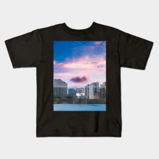 Rooftop Basketball Kids T-Shirt